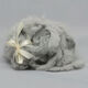 Lana Grossa Bande de fourrure Lapin | 411-gris clair