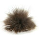 Lana Grossa Pompon en fourrure Finnraccoon | 152-taupe