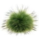Lana Grossa Pompon en fourrure Finnraccoon | 153-vert mousse