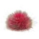 Lana Grossa Pompon en fourrure Finnraccoon | 507-rose vif/galet