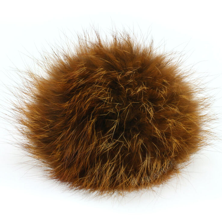 Lana Grossa Pompon en fourrure Renard | 03-beige