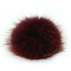 Lana Grossa Pompon en fourrure Renard | 04-bordeaux