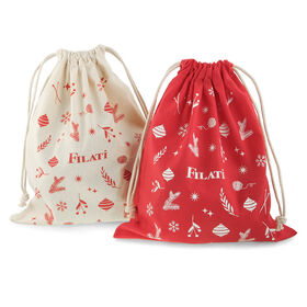 Lana Grossa Ensemble de sacs en tissu de Noël