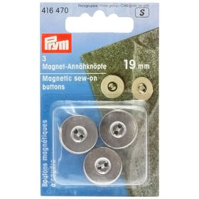 Lana Grossa Boutons magnétiques à coudre 19mm