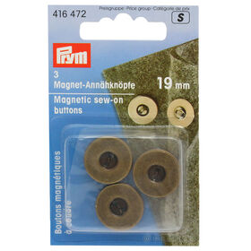 Lana Grossa Boutons magnétiques à coudre 19mm