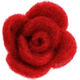 Lana Grossa Rose feutre 12333/40mm | 03-rouge