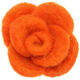 Lana Grossa Rose feutre 12333/40mm | 06-orange