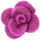 Lana Grossa Rose feutre 12333/40mm | 10-pourpre