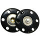 Union Knopf Bouton pression à coudre 25mm | 80-noir