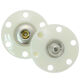 Union Knopf Bouton pression 25mm | 12-blanc