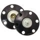 Union Knopf Bouton pression 25mm | 80-noir