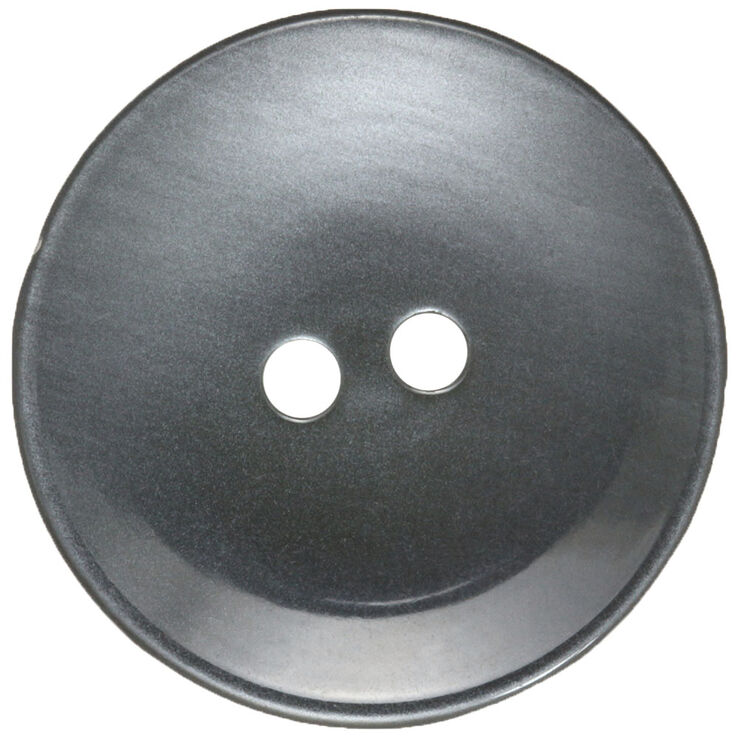 Union Knopf Bouton 2 trous 23mm | 76-gris moyen