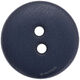 Union Knopf Bouton 2 trous 18mm | 681-bleu foncé