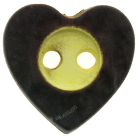 Lana Grossa Bouton, coeur traditionnel 16mm