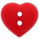Union Knopf Bouton, 2 trous, 15mm | 48-rouge