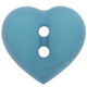 Union Knopf Bouton, 2 trous, 15mm | 64-bleu