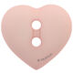 Union Knopf Bouton, 2 trous, 15mm | 46-rose délicat