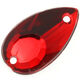 Union Knopf Pierre décorative 14mm | 48-rouge