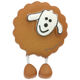 Union Knopf Bouton avec oeillet 18mm | 020-brun
