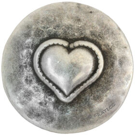Lana Grossa Bouton traditionnel avec oeillet argenté véritable 18mm