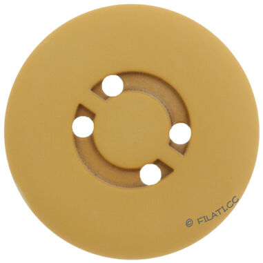 Bouton 4 trous 25mm