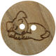 Union Knopf Bouton pour enfants 15mm | 902-Motif de chien