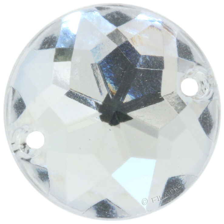 Union Knopf Pierre décorative 451701/13mm | 10-transparent