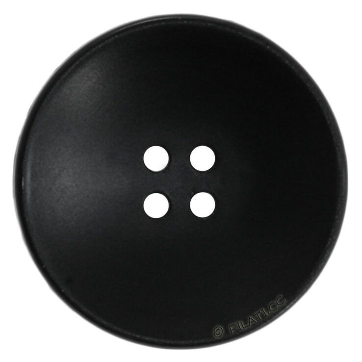 Union Knopf Bouton 4 trous 23mm | 80-noir