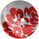 Lana Grossa UNION KNOPF 452665/18mm | 48-argent/rouge