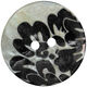 Lana Grossa UNION KNOPF 452665/18mm | 80-argent/noir