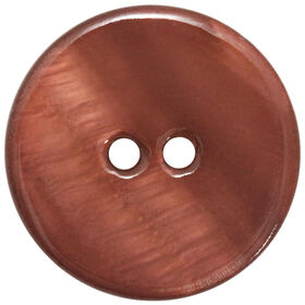 Lana Grossa Bouton nacre 2 trous 15mm