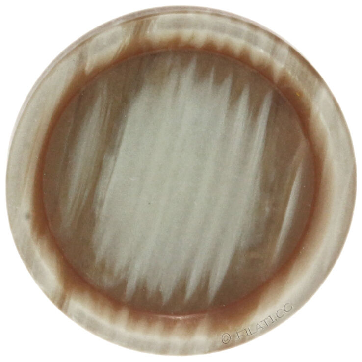 Union Knopf Bouton avec oeillet 20mm | 16-beige/caramel