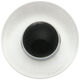 Union Knopf Teddy oeil 23mm | 10-transparent/noir