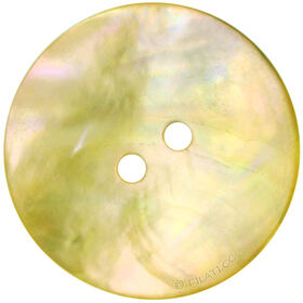 Lana Grossa Bouton nacre 2 trous 23mm