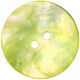 Union Knopf Bouton nacre 2 trous 28mm | 24-vert clair