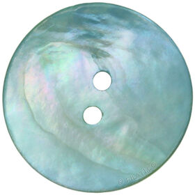 Lana Grossa Bouton nacre 2 trous 28mm