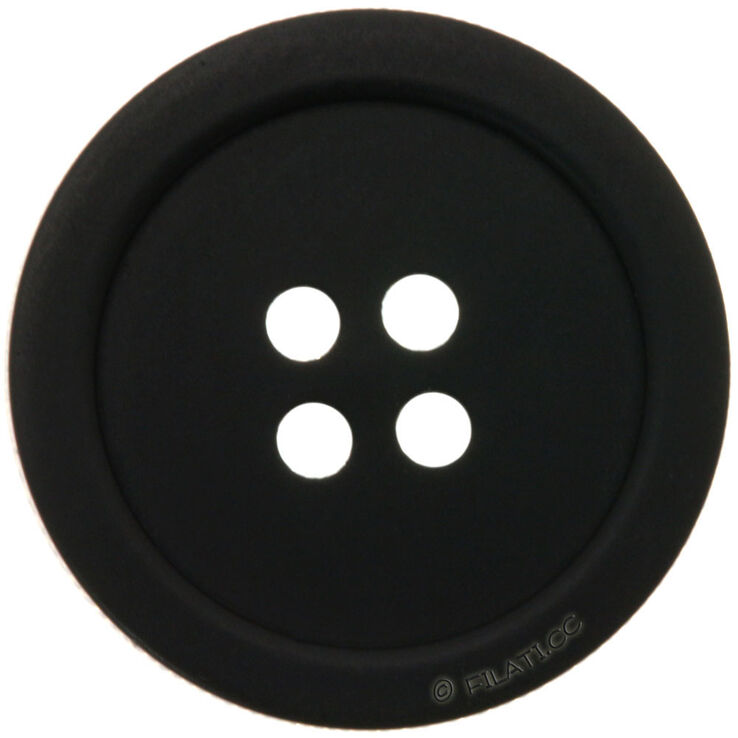 Lana Grossa UNION KNOPF 46943/18mm | 80-noir