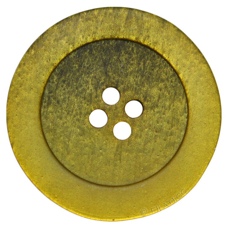 Union Knopf Bouton 4 trous 25mm | 40-noir/doré