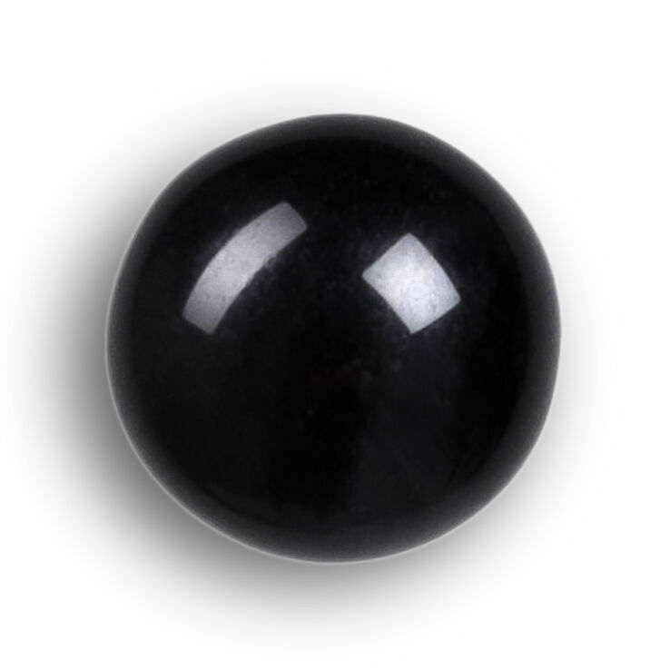 Union Knopf Oeil animal d'UNION KNOPF verre 10mm | 80-noir