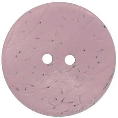Bouton 2 trous, noix de coco, 23mm