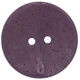 Union Knopf Bouton 2 trous, noix de coco, 23mm | 062-gris pourpre