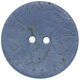 Union Knopf Bouton 2 trous, noix de coco, 23mm | 661-bleu