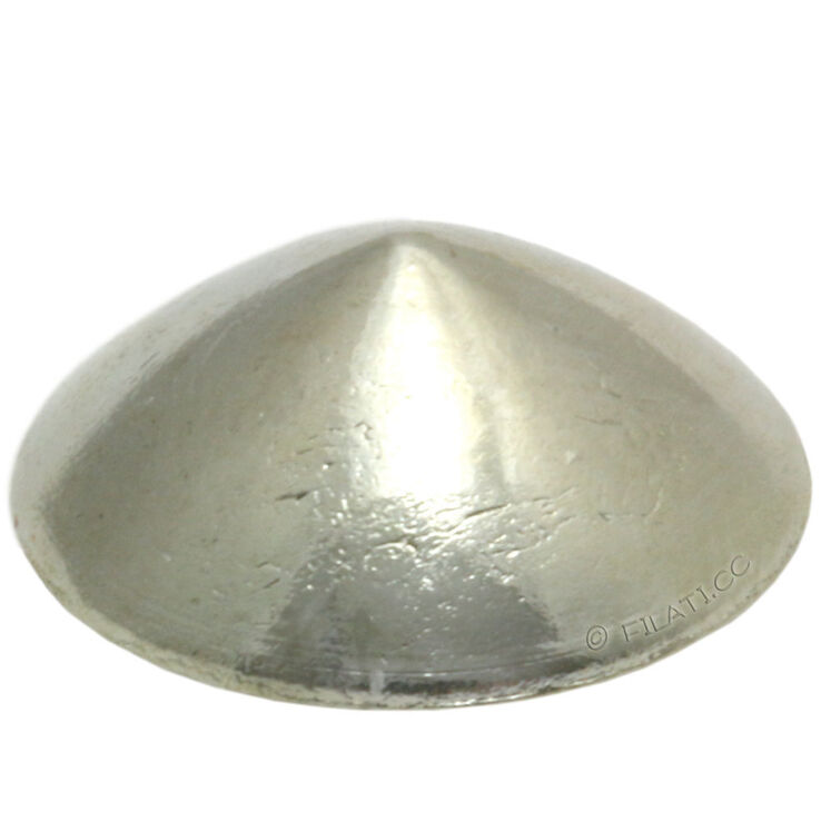 Union Knopf Rivet à visser 12mm | 82-argent