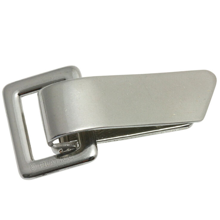 Union Knopf Clip en métal 25mm | 82-argent