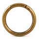 Union Knopf Mousqueton 40 mm | 851-laiton antique