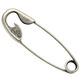 Lana Grossa Epingle pour kilt 58916/10cm | 83-argent