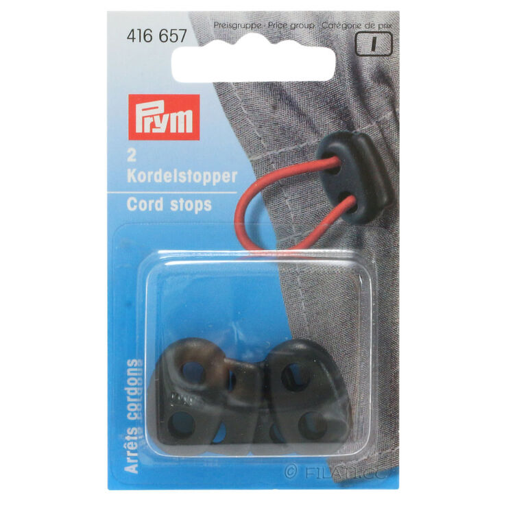 Prym Arrêt cordon 23mm | 657-noir