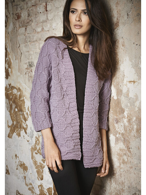 Lana Grossa GILET TRICOTÉ À L´HORIZONTALE Mille II