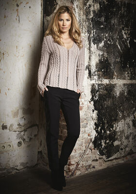 PULL TORSADÉ Cool Wool de Lana Grossa
