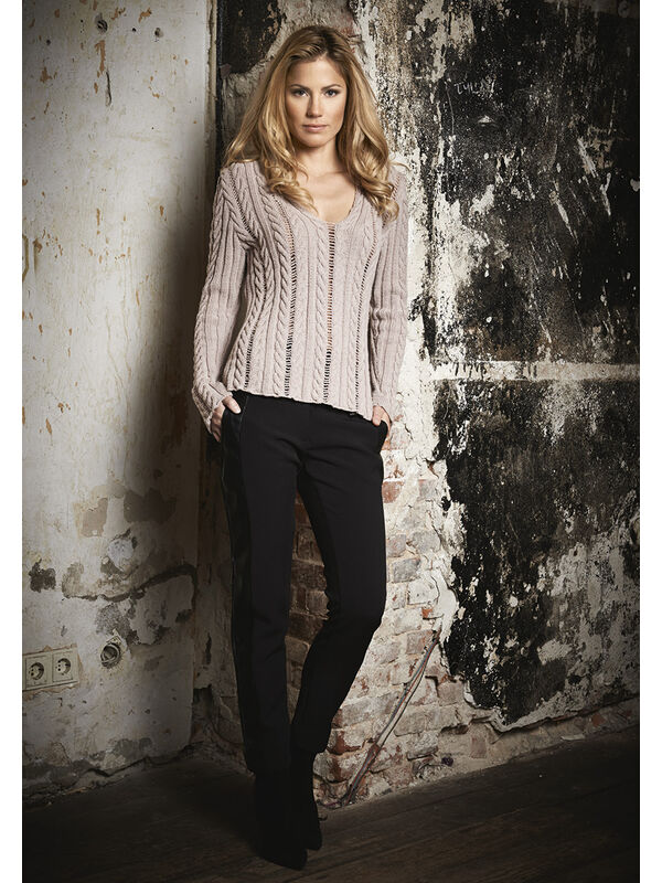 Lana Grossa PULL TORSADÉ Cool Wool